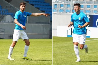 Mit Danny Breitfelder (links) und Nils Köhler hat der CFC zwei neue Spieler verpflichtet.