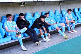 Chemnitzer FC: Zwischen Ligafrust und Pokallust - Nach der Partie gegen Hertha BSC II war die Stimmung im CFC-Team im Keller.