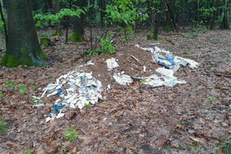 Chemnitzer Förster wütend: Unbekannte entsorgen Bauschutt im Revier Grüna - Bauschuttablagerungen im Forstbezirk Grüna.