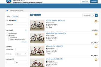 Chemnitzer Fundbüro versteigert vergessene Fahrräder im Internet - Über 30 Fahrräder versteigert das städtische Fundbüro im Internet.