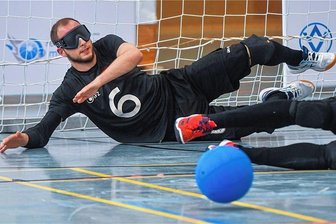 Chemnitzer Goalballteam auf Platz drei in Europa - Oliver Hörauf - Oliver Hörauf war mit 46 Treffern bester Torschütze des Finalturniers.