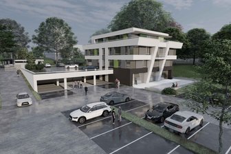 Chemnitzer Großvermieter SWG vor Umzug an neuen Standort - So modern soll in Chemnitz der neue Geschäftssitz der Sächsischen Wohnungsgenossenschaft (SWG) aussehen. Das Gebäude entsteht an der Stollberger Straße in Höhe Goetheplatz.