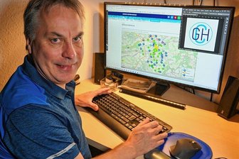 Chemnitzer Heimatforscher gewinnt Landespreis - Teil der Webseite von Andreas Hütter ist auch ein digitaler Stadtatlas. Sämtliche bislang publizierten Beiträge lassen sich auf diese Weise leicht finden. 
