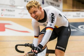 Chemnitzer Joachim Eilers gewinnt EM-Bronze im Keirin - Der Chemnitzer Joachim Eilers fuhr im Keirinfinale als Dritter über den Zielstrich.