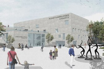 Chemnitzer Kunstsammlungen: Museum zeigt Entwürfe für Anbau - 