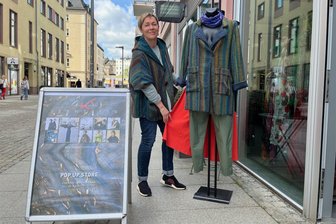 Chemnitzer Laden „Verwebtes“ öffnet als Pop-up-Store - In der Börnichsgasse wird der Pop-up-Store ab Montag öffnen.