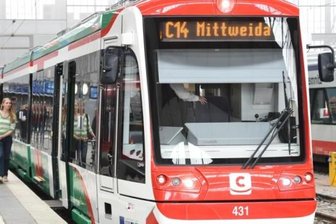 Chemnitzer Modell: Strecke von Chemnitz nach Aue wird später fertig - Eine solche Citylinkbahn soll künftig auch von Chemnitz nach Aue fahren.