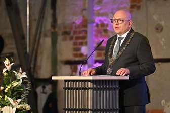 Chemnitzer OB schlägt Stiftung für das Erbe der Kulturhauptstadt vor - Im Garagen-Campus kamen Stadträte, Politiker, Vertreter aus Kunst und Kultur auf Einladung des Chemnitzer Oberbürgermeisters zusammen.