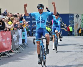 Chemnitzer PSV sagt Erzgebirgsrundfahrt ab - Im Vorjahr gewann John Mandrysch vom Oederaner Team P & S Metalltechnik vor seinem Teamkollegen Dominik Röber die Rundfahrt.