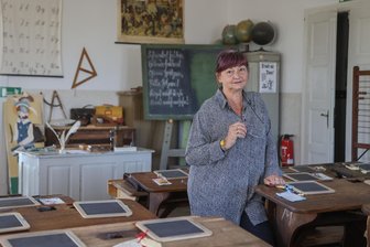 Chemnitzer Schulmuseum droht das Aus - Birgit Raddatz, die Leiterin des Schulmuseums in Chemnitz-Ebersdorf.