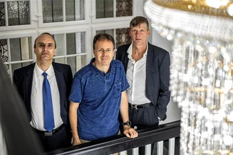 Chemnitzer Softwarehersteller Community4you: „Wer heute AfD wählt, setzt seine Rente aufs Spiel“ - Die Politik der AfD würde die Wirtschaft ruinieren, warnen Lavinio Cerquetti, Janko Nebel und Uwe Bauch (von links), als Vorstand von community4you. Der Softwarehersteller zählt zur Innovationselite in Deutschland und sitzt in Chemnitz.