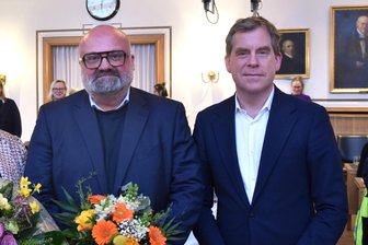 Chemnitzer wird Finanzchef im Kieler Rathaus - Sascha Thümmler (Grüne, links) mit dem Kieler Oberbürgermeister Ulf Kämpfer (SPD).
