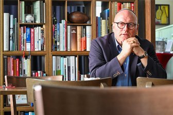 Chemnitzer zu Gast im ARD-Morgenmagazin - Spricht im ARD-Morgenmagazin über wiedererstarkenden Antisemitismus in Deutschland: der Chemnitzer Gastronom Uwe Dziuballa.