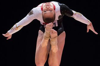 Chemnitzerin Pauline Schäfer stürzt vom Balken: EM-Platz sechs für die Weltmeisterin -