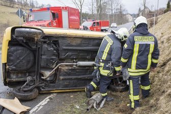Chevrolet umgekippt - 
