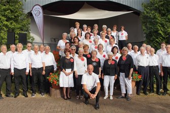 Chortreffen am Gesauer Wasserturm - Der Georgius-Agricola-Chor.
