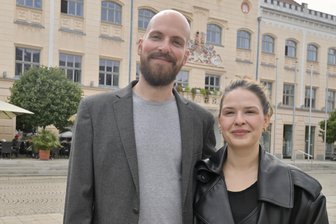 „Classics unter Sternen“ kehrt auf Zwickauer Hauptmarkt zurück - Natalia Willot und Nikolaus Nitzsche treten bei „Classics unter Sternen“ vor großem Publikum auf.