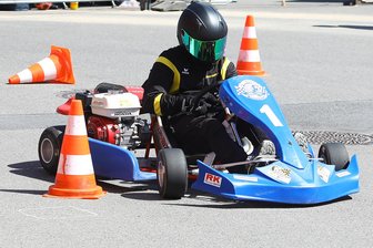 Club aus dem Erzgebirge lässt am Sachsenring die Reifen glühen – samt Wachablösung bei den Damen - Kilian Hantschmann vom AMC Annaberg hat die Clubmeisterschaft im Kartfahren gewonnen.