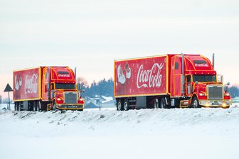 Coca-Cola-Truck auf dem Freiberger Schloßplatz: So ist der Plan - Coca-Cola Trucks 2023 in der Nähe von München.
