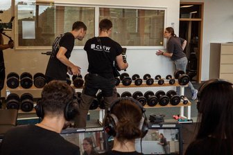 Im Flexx Fitness-Studio in Mittweida wurde die erste Folge einer Serie gedreht.