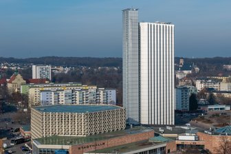 Congress-Hotel: Chemnitzer Oberbürgermeister spricht mit Eigentümer - Ab der kommenden Woche wird das Hotel leer stehen. Wie es weitergeht mit dem Objekt, ist völlig offen.