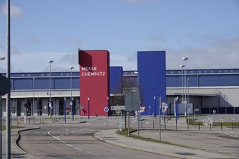 Die Ambulanz wurde im März in der Messe Chemnitz eingerichtet.