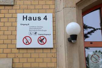 Das Gesundheitsamt in Zwickau.