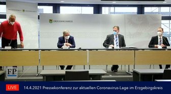 Corona-Lage im Erzgebirge: Landratsamt informiert über aktuelle Coronasituation -