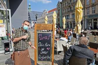 Das "Alex" in Zwickau - auch hier freut man sich über den Neustart nach coronabedingten Schließung.