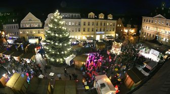 Der Weihnachtsmarkt in Hainichen steht auf der Kippe.