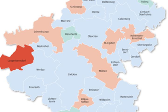 Coronadaten für alle Kommunen im Landkreis Zwickau - 