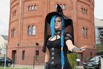 Cosplay-Treff Jackt: So bunt ist Zwickau - Nur hereinspaziert! Alex alias Jinx lädt zu Cosplay-Treffen im Alten Gasometer in Zwickau.