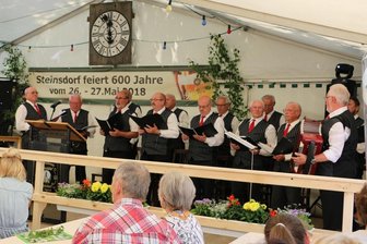 Cossengrün feiert 100 Jahre Freiwillige Feuerwehr - Am Nachmittag stehen die Cossengrüner Freizeitsängern (das Foto zeigt sie bei einem früheren Auftritt) auf der Bühne.