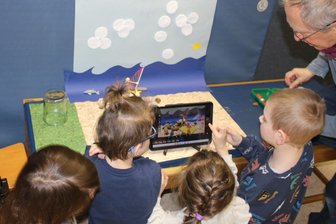 Crimmitschau: Im Kinderhaus „Sterntaler“ entstehen Trickfilme - In der Kita „Sterntaler“ lernen die Vorschulkinder die Medienkompetenz auf spielerische Weise.
