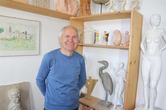 Crimmitschauer Andreas Wilde stellt im Museum Werdau Plastiken und Zeichnungen aus - Bildhauer Andreas Wilde stellt in einer Sonderschau einige seiner Arbeiten im Museum in Werdau aus.