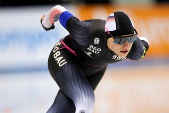 Crimmitschauer Eisschnellläufer sorgen für besondere Premiere - Eisschnellläuferin Josie Hofmann will bei der Europameisterschaft in Heerenveen vor allem auf sich selbst schauen und saubere Rennen zeigen.