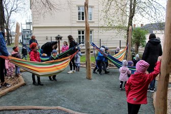 Crimmitschauer „Sterntaler“ können jetzt die Seele baumeln lassen - Die Mädchen und Jungen des Kinderhauses „Sterntaler“ haben jetzt eine gemütliche Ruhe-Oase.