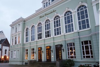Crimmitschauer Theater: 220.000 Euro für Treppe und Brandschutz geplant - Im Crimmitschauer Stadttheater stehen weitere Arbeiten zum Brandschutz an.