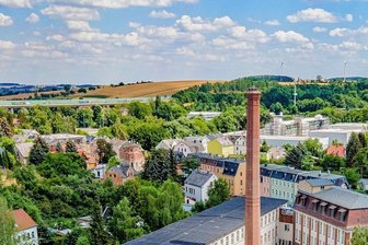 Crimmitschauer Tuchfabrik: Ein Trio hat große Pläne - Blick auf das Textilmuseum in Crimmitschau.
