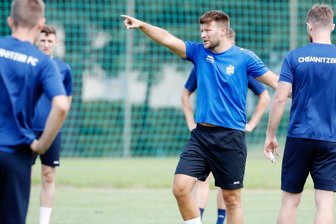 Daniel Berlinski wird neuer Cheftrainer beim Chemnitzer FC - Trainingsauftakt mit neuem Cheftrainer Daniel Berlinski.