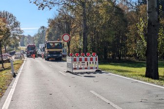 Darum bleibt diese Bundesstraße im Erzgebirge länger gesperrt - Die Bauarbeiten an einer Brücke auf der B 95 zwischen Annaberg-Buchholz und Bärenstein dauern länger. Die Vollsperrung damit auch.