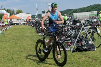 Darum gefällt Vogtländern ein Triathlon in Westsachsen - Philipp Dressel-Putz vom SC Plauen 06 gewann beim Koberbachtal-Triathlon über die olympische Distanz.