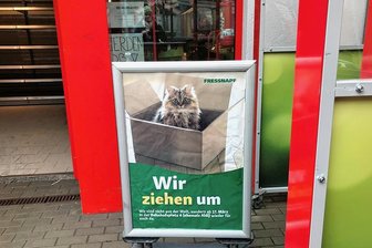 Darum hat der Annaberger Fressnapf-Markt derzeit geschlossen - Der Fressnapf-Markt in Annaberg-Buchholz am unteren Bahnhof zieht um.