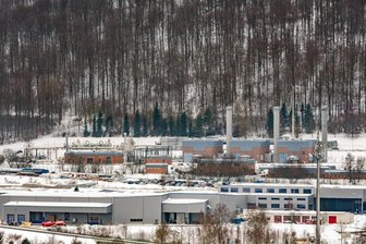 Das 18,9-Milliarden-Euro-Wasserstoffprojekt: Stadt im Erzgebirge ist dabei - Blick auf die Gasverdichterstation Olbernhau. Der Standort soll auch im künftigen Wasserstoffkernnetz eine Rolle spielen.