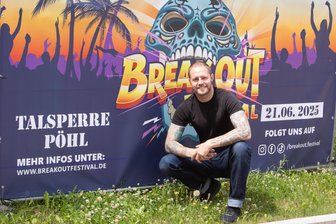 Das bringt der Sommer an der Talsperre Pöhl: Clubbetreiber Rico Neumann will neues Festival etablieren - Veranstalter Rico Neumann will mit dem Breakout-Festival ein neues Open-Air an der Talsperre Pöhl etablieren.