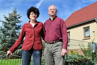 Das Elternhaus in Obergräfenhain: Altes und neues Zuhause - Carina und André Cajar sind im vergangenen Jahr von Chemnitz nach Obergräfenhain gezogen. 