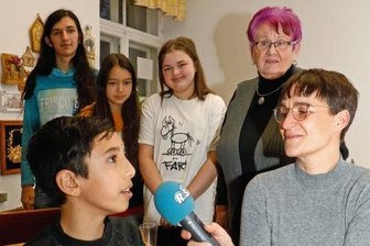 Das erste Radiointerview -