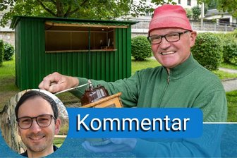 Das Erzgebirge braucht Kaffee-Kurt - Für viele Erzgebirger ist Kaffee-Kurt einfach Kult. Sein neuer Stand befindet sich in Niederschmiedeberg.