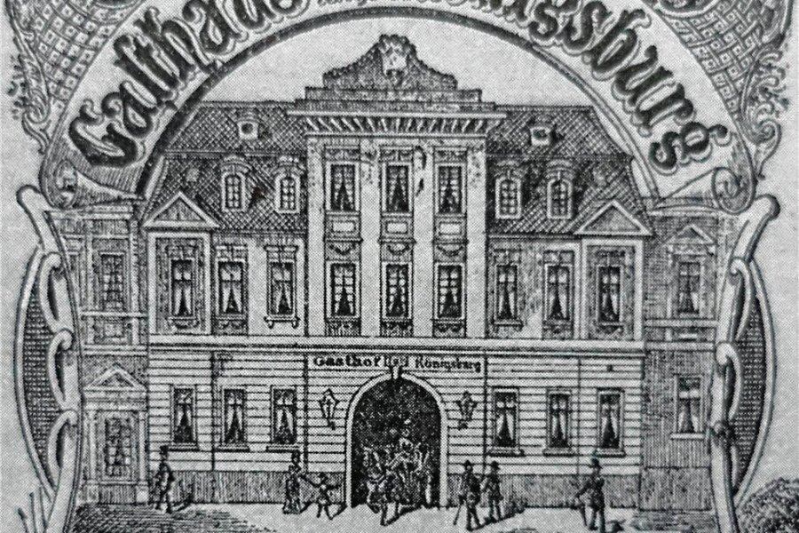 Das heutige Vogtlandmuseum in Plauen war früher eine Gaststätte - Ausschnitt aus dem Vogtländischen Anzeiger und Tageblatt vom 25. Mai 1890. Das heutige Museumshaus 13 war von 1890 bis 1923 eine Gaststätte.