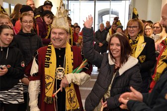 Das ist das neue Oelsnitzer Prinzenpaar - Daniela I. und Kay I. sind das neue Prinzenpaar des Oelsnitzer Carnevalsclub (OCC).